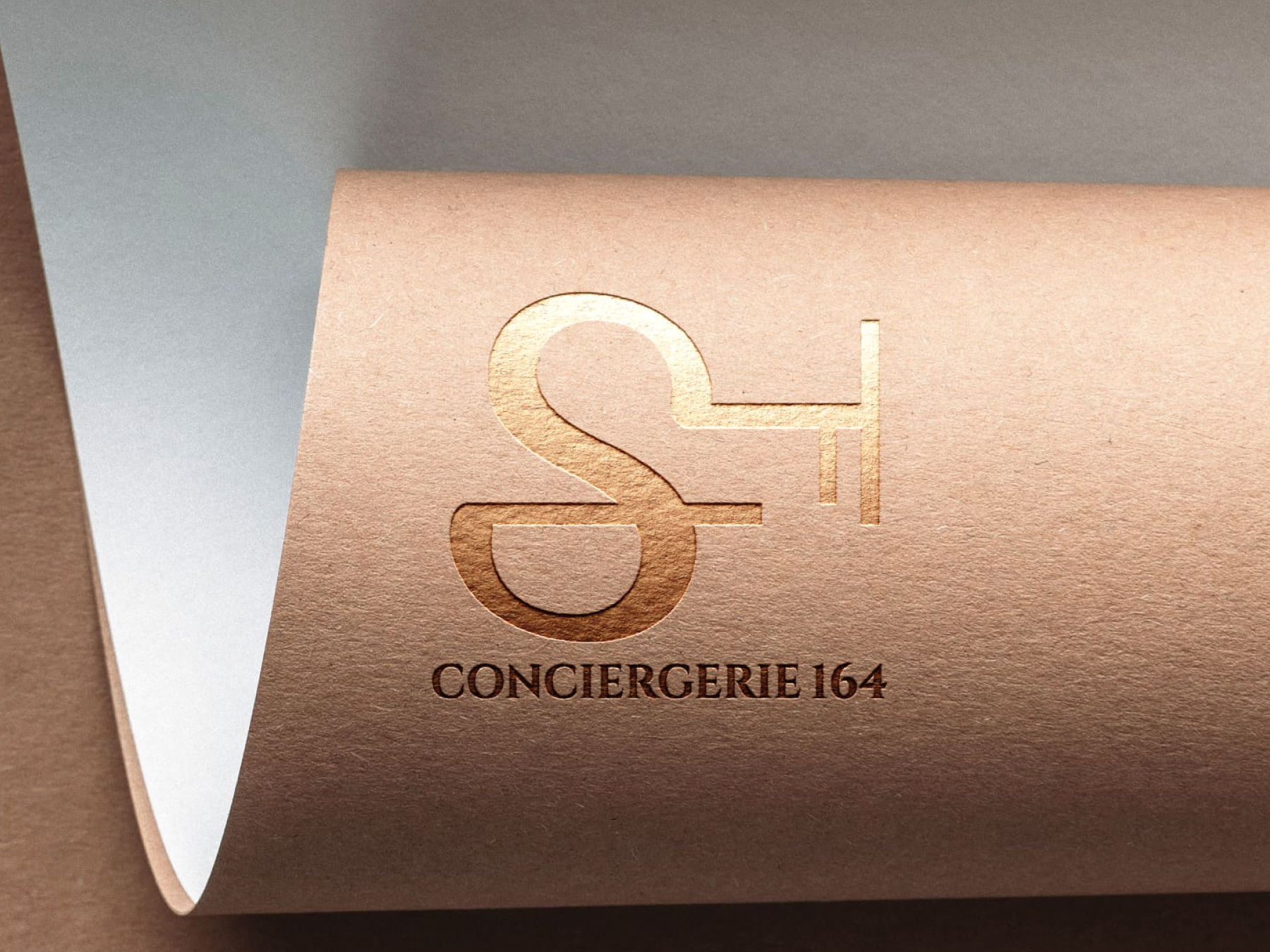 Refonte d’identité visuelle Conciergerie 164