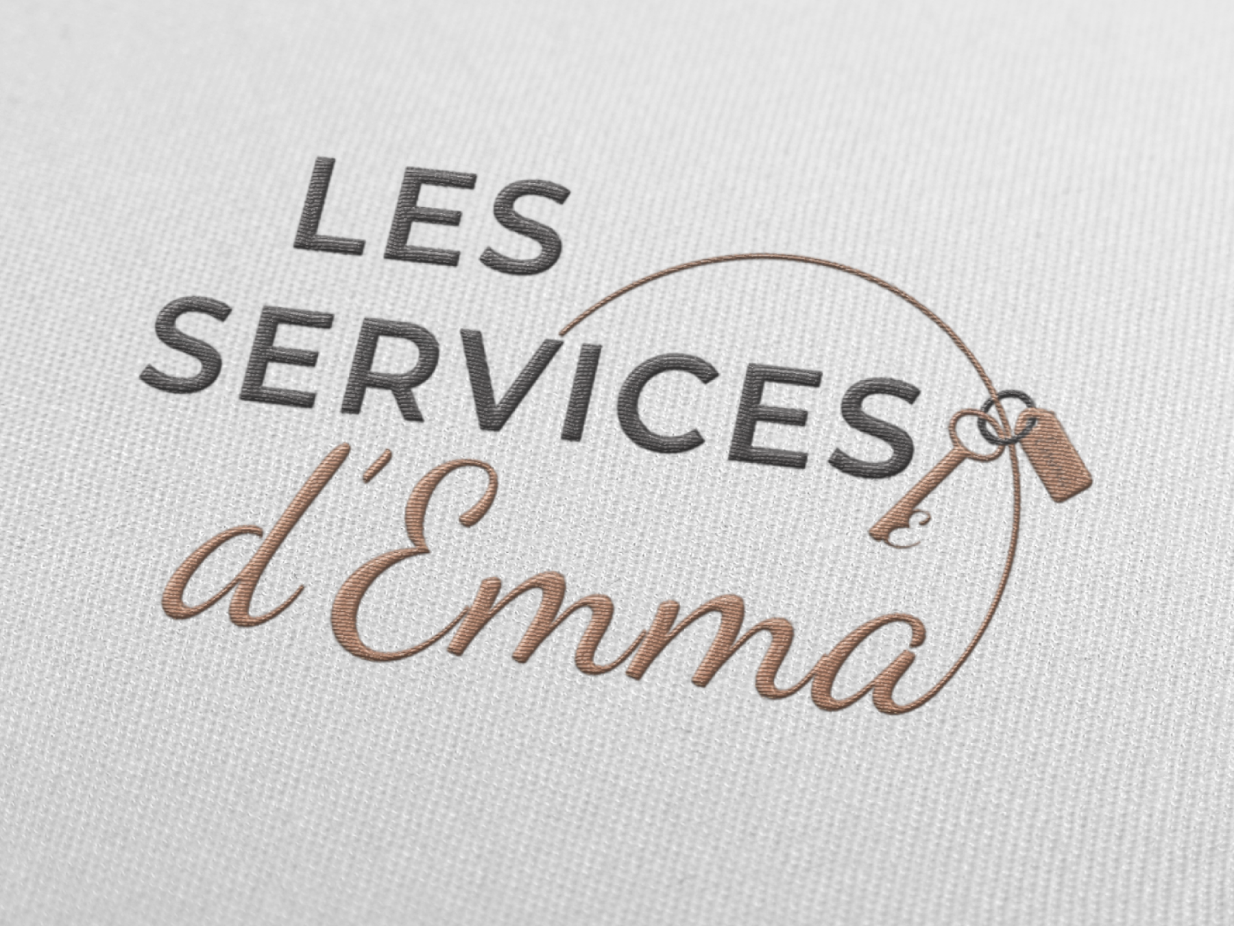 Identité visuelle Les Services d’Emma